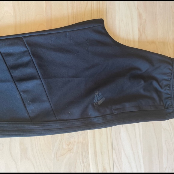 Adidas mens  black sweatpants - Picture 3 of 3